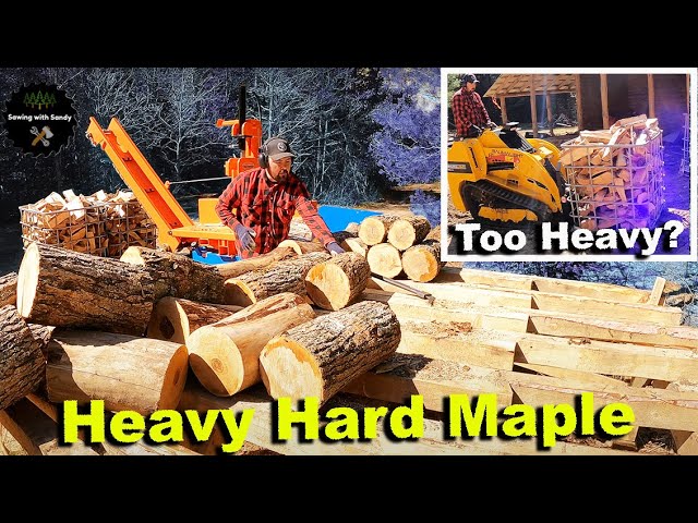 Just How Good is a Mini Skid Steer at Moving Firewood? Let's Find Out!