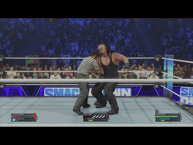 WWE The Undertaker Gets mad With The Referee