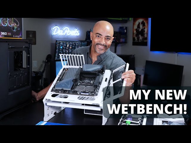 Praxis WetbenchSX Complete Open Air PC Test Bench - Unboxing & Setup