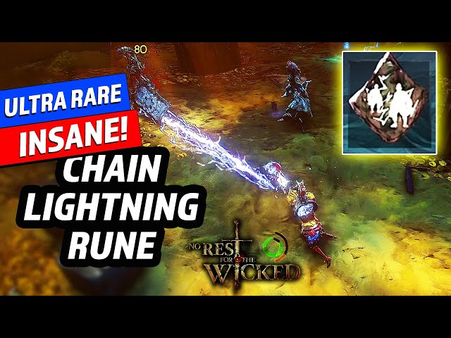 No Rest for the Wicked - Ultra RARE 'Chain Lightning' Rune Attack is INSANE!