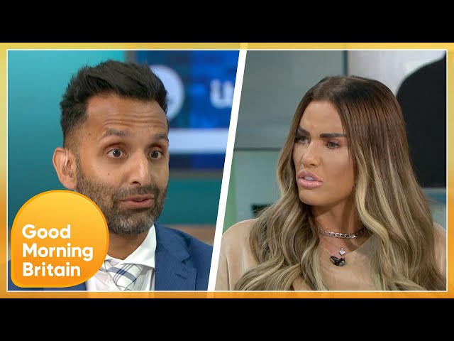 Katie Price Defends Travel To A Red List Country For Cosmetic Surgery | GMB