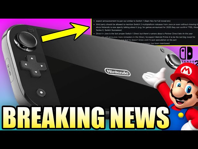 Insane New Details Just LEAKED For The Switch 2