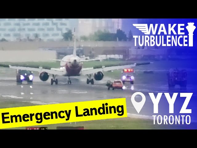 Emergency Landing of Air Canada Rouge A321 from Miami