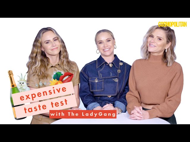 The Hosts of the ‘LadyGang’ Podcast Are Thong Experts, People | Expensive Taste Test | Cosmo