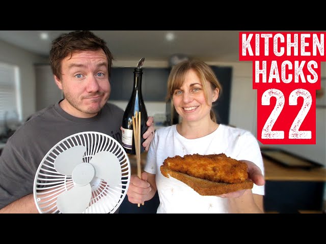 We tested Viral Kitchen Hacks | Can You Make a Whisk From a Fan?!