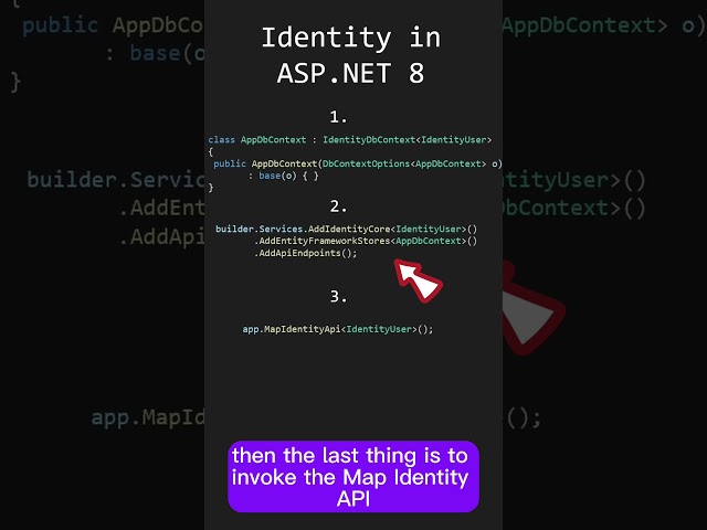 Web API Identity in 1 minute