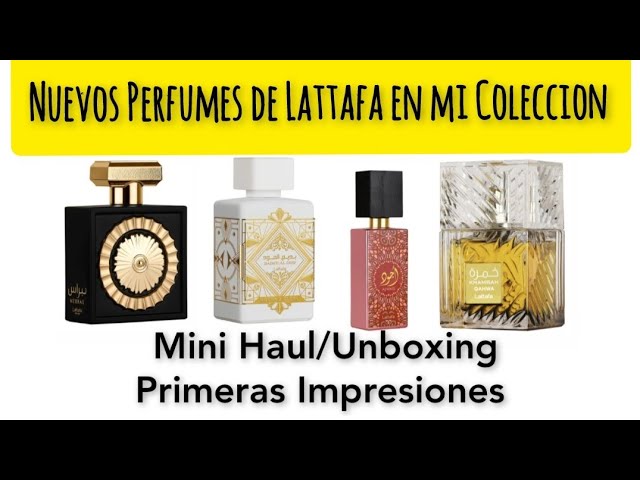 Nuevos Perfumes de Lattafa en mi Coleccion 📍"Unboxing y Primeras Impresiones"📍