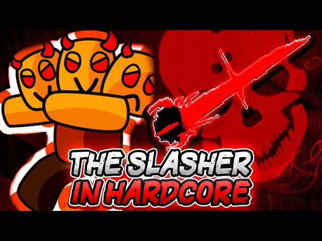 Getting the SLASHER on HARDCORE in Survive Area 51 - Roblox