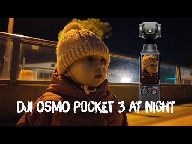 DJI Pocket 3 Low Light Test | Night Video