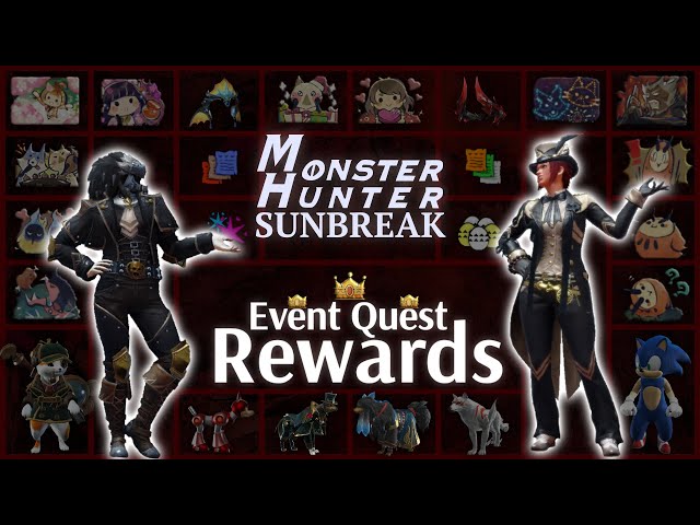 All Event Quest Rewards in Monster Hunter Rise Sunbreak