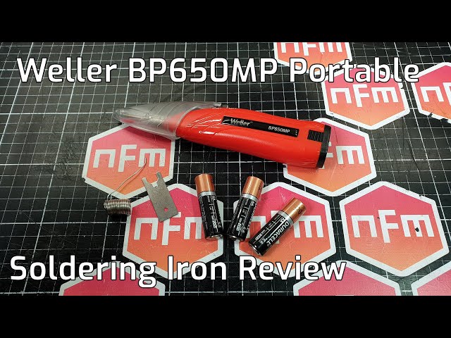 Weller BP650MP Battery Soldering Iron Review