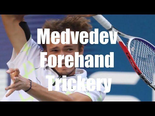 Medvedev's Forehand Disguise Tactic Explained