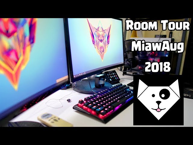 Room Tour 2018 - MiawAug Gaming Room