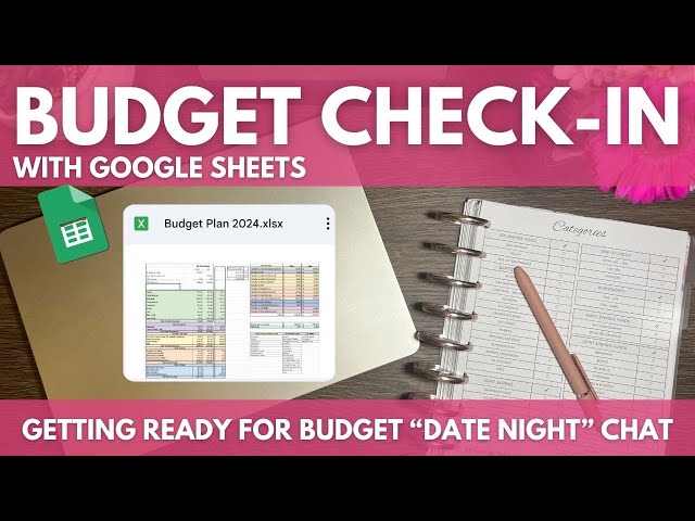How I PREPARE for Budget "Date Night" chats - (budgeting for success)