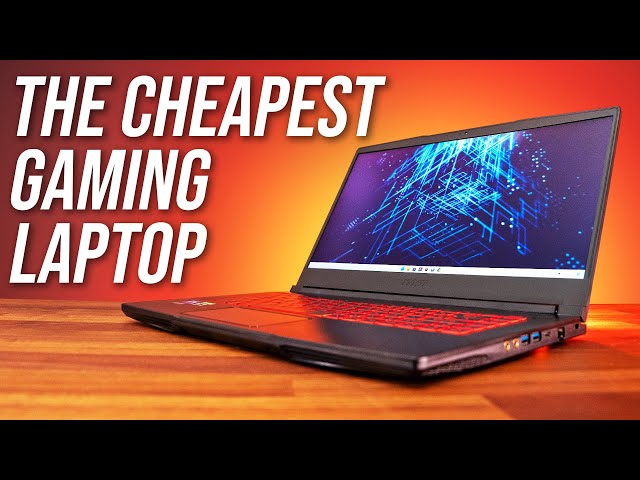 The Cheapest Gaming Laptop - MSI GF63 Review