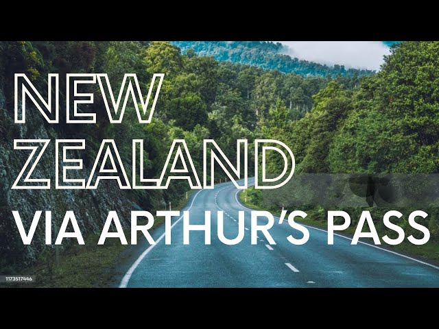 Scenic Drive through Arthur's Pass | New Zealand - 4K