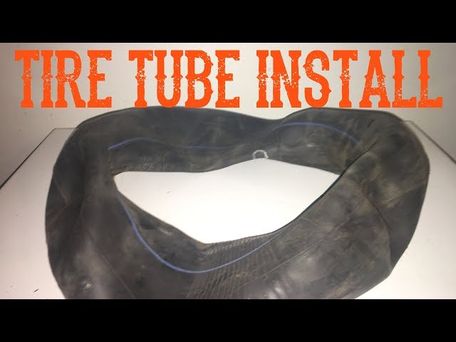 How To Install a Tire Tube on a Riding Lawn Mower Tractor