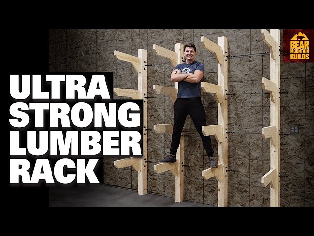 ULTIMATE Lumber Rack | FREE PLANS