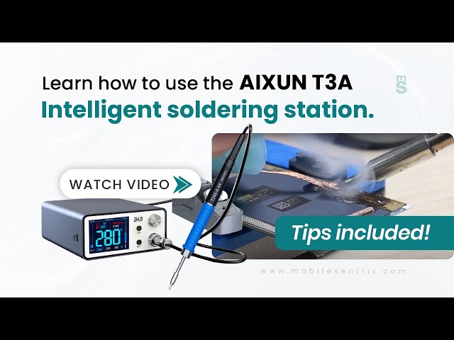 Unboxing Aixun T3A Smart Soldering Station with T245 Handle and 3 Iron Tips