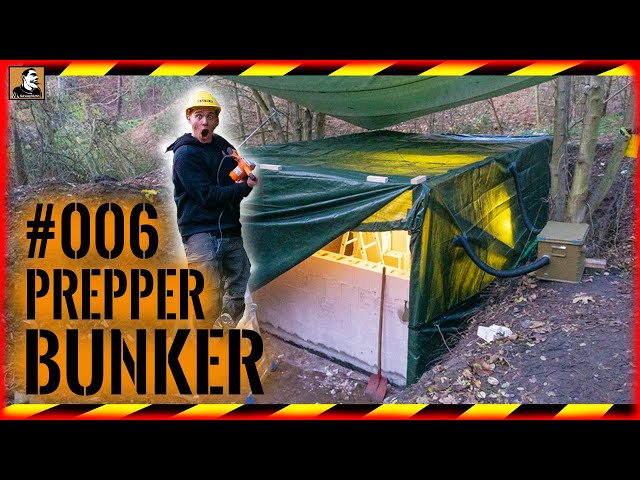 PREPPER BUNKER #006 | erste ROOMTOUR | Die Wände stehen! | Sauna im BUNKER? | Survival Mattin