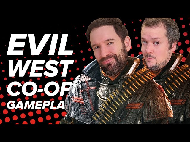 Evil West Co-op Gameplay Live: CO-OP COWBOY VAMPIRE PUNCHING