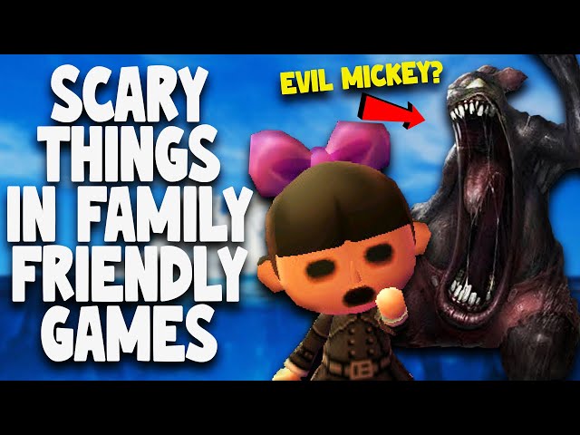 Scary Things Found in Family Friendly Games (Iceberg Extras Explained)
