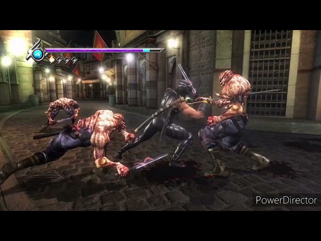 Ninja Gaiden Sigma: Grab Attacks & Finish - Compilation