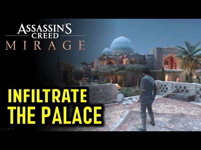 Find the Locked Door Key & Infiltrate the Palace | The Master Thief of Anbar | AC Mirage