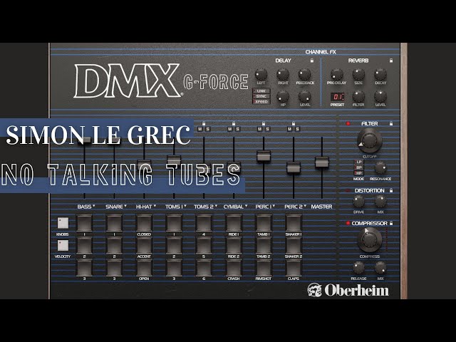 Gforce Oberheim DMX Drum Machine - Presets Preview