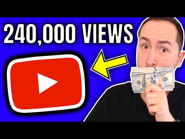This Is How Much YouTube Paid Me For My 240,000 Viewed Video (not clickbait)