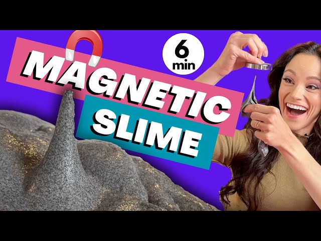 How to make Magnetic Slime at home