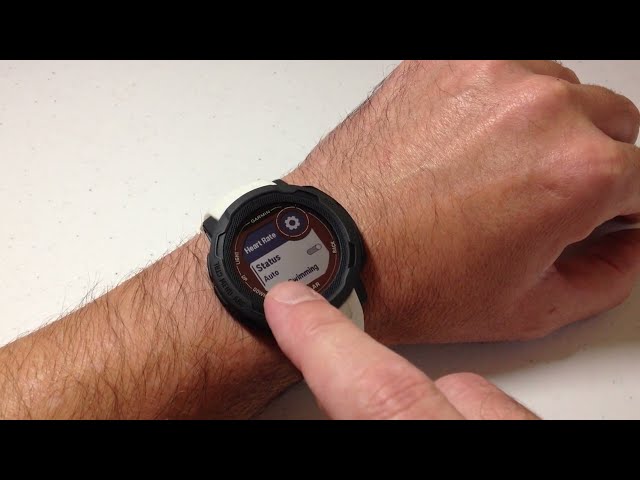 Garmin Instinct 2 | Wrist Heart Rate Monitoring (Turn On/Off)