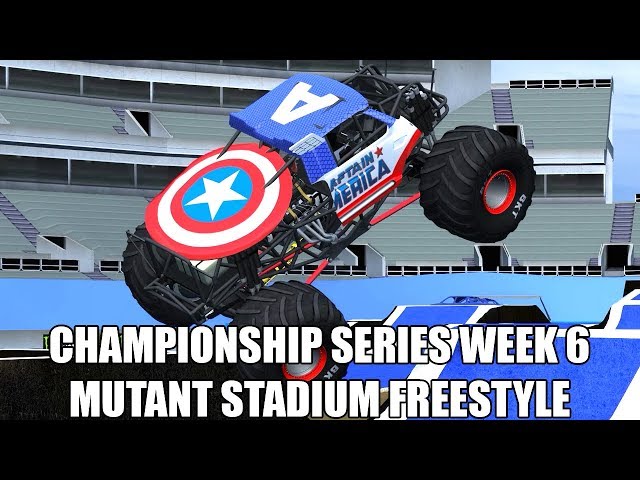 Mutant Stadium Freestyle - BeamNG.Drive Monster Jam Championship Series Week 6
