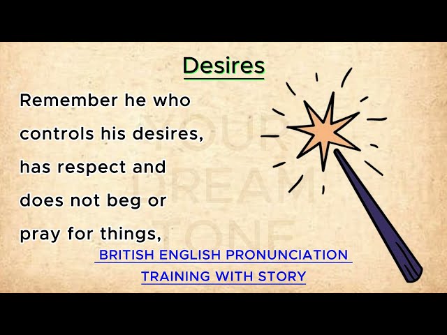 | British English Pronunciation Training With Story | British Accent Story |