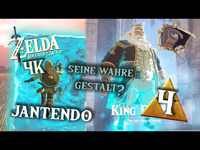 The Legend of Zelda Breath of the Wild 4K Part 4: Die Wahrheit über den König von Hyrule...
