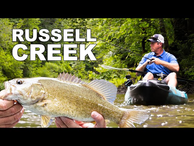 Kayak Fishing For Smallmouth! | Russell Creek