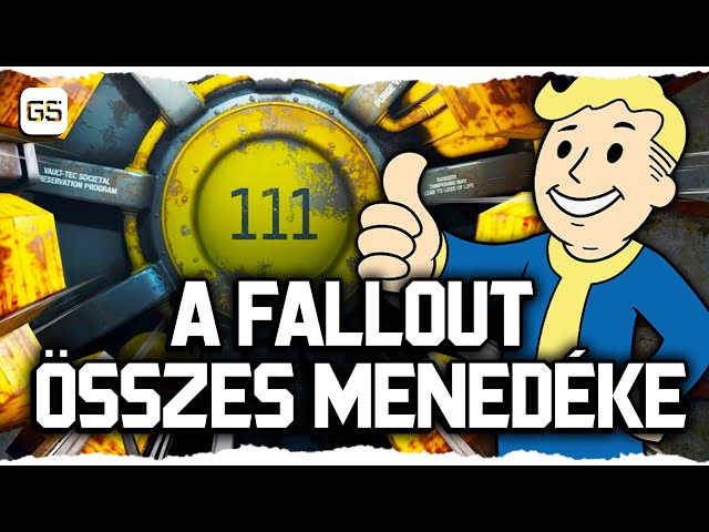 Hány menedék van a Fallout világában, és mit tudunk róluk? ☢️ GS