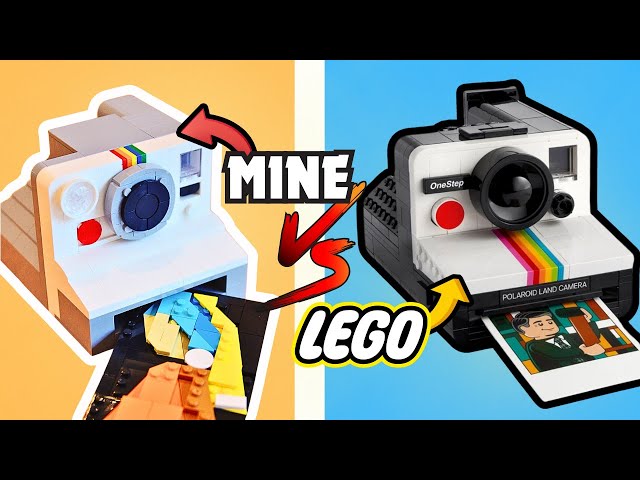 I Made My OWN LEGO Camera!