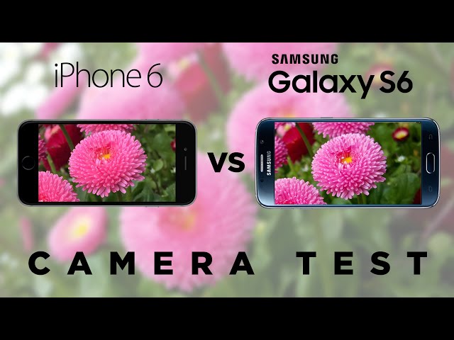 Samsung Galaxy S6 vs iPhone 6 - Camera Test Comparison | SuperSaf TV