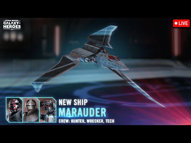 Bad Batch Marauder Gameplay Testing LIVE - New Leviathan Counter? - Star Wars: Galaxy of Heroes
