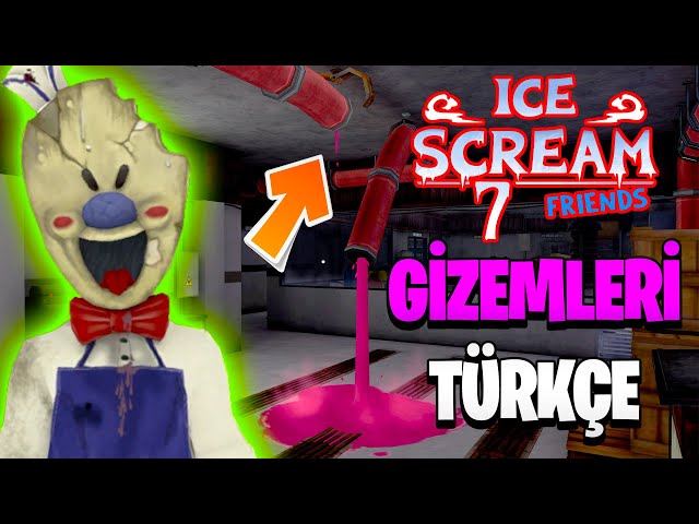 Ice Scream 7 ÇIKTI OYUNU BİTİRDİM ! TÜRKÇE ALTYAZILI Oyun Sonu ve Gizemleri