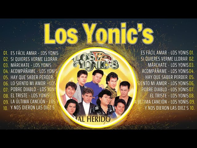 LOS YONIC'S (2024) | Las 23 mejores canciones de LOS YONIC'S2024 |LOS YONIC'S Top Hits 70s 80s music