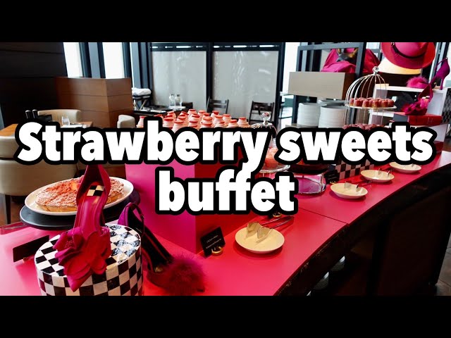 Introducing the Full Menu of the Strawberry Sweets Buffet "CRUSH ON PINK" at Conrad Osaka