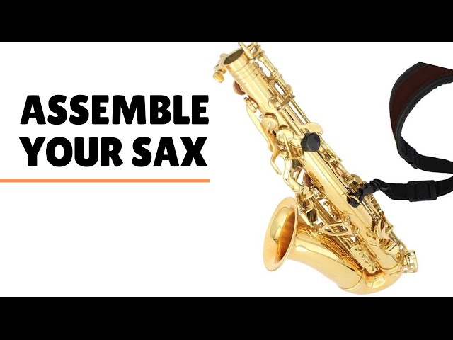How To Put Your Your Sax Together (Part 2) - Body And Neck Strap. Beginner Saxophone Lesson #2