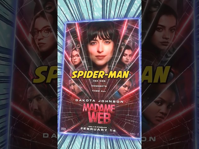 Shocking Truth about "Madame Web" #marvel #spiderman #dccomics #madameweb