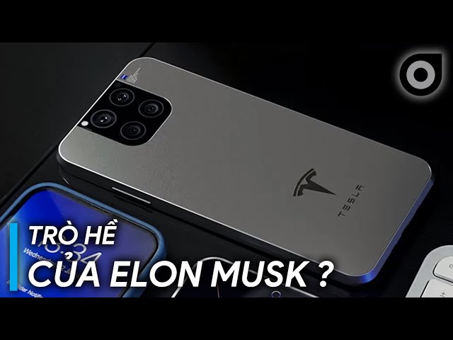 Đây là Tesla Phone - "kẻ hủy diệt Táo 15" hay trò hề của Elon Musk?