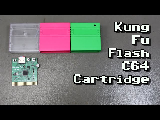 Kung Fu Flash C64 Instant Loading Cartridge