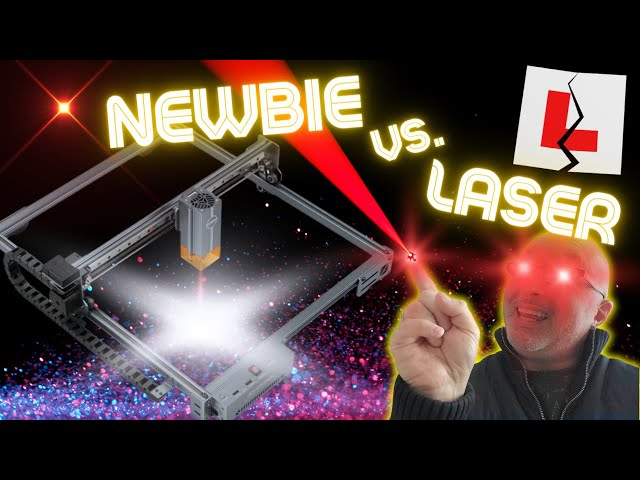 Newbie Tries Atomstack Ace Pro V2 24W Laser Engraver Unbox, Build & Burn