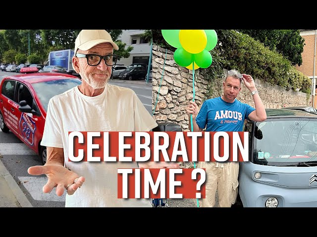 Will I Pass? I Take French Driving Test In Menton | Mr Boo Has Birthday Boules In Villefranche!