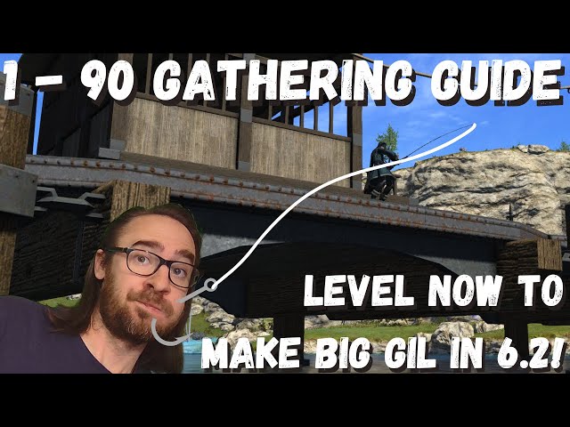 FFXIV Power Level your Gatherers now to make Big Gil! FF14 Fishing, Mining and Botany!